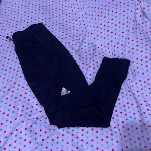 Black Adidas joggers